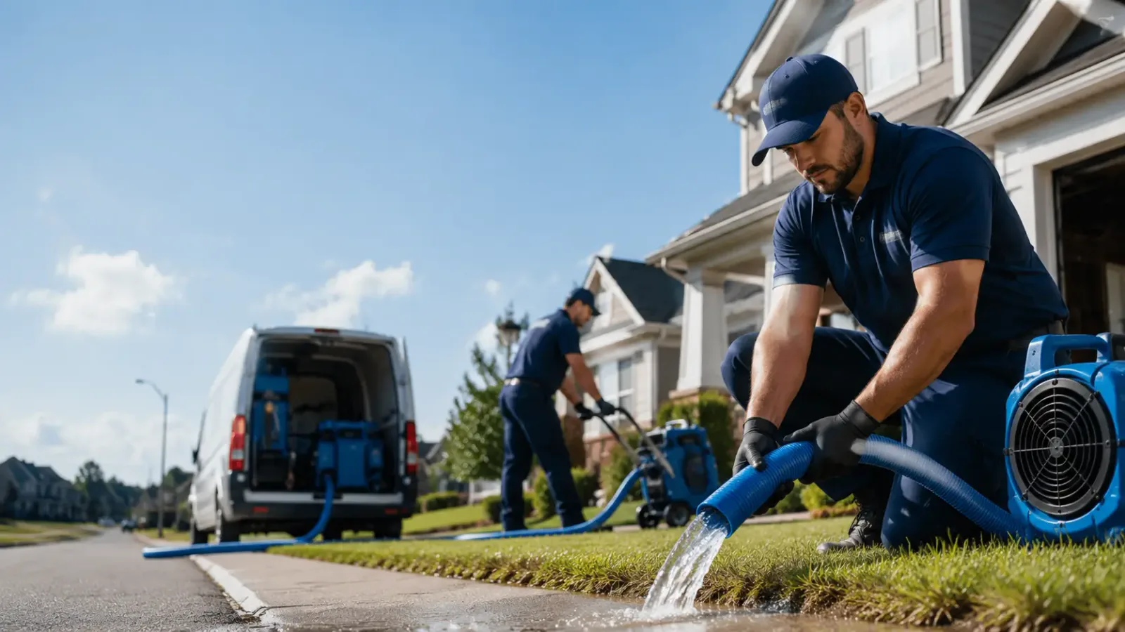 Flood Damage Restoration in Quinton, OK